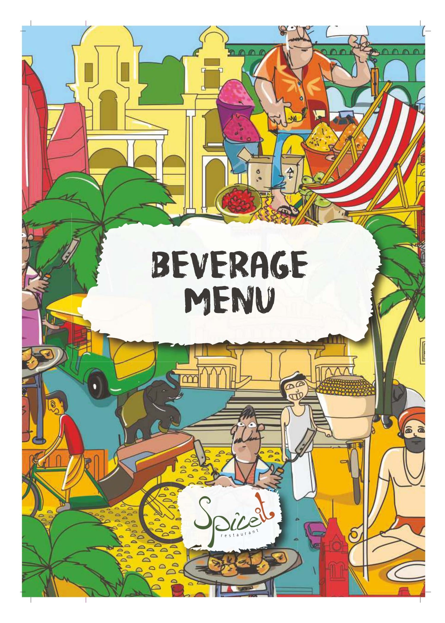 Dining Experience for Two at Spice It, Ibis New Delhi Aerocity — Beverages menu