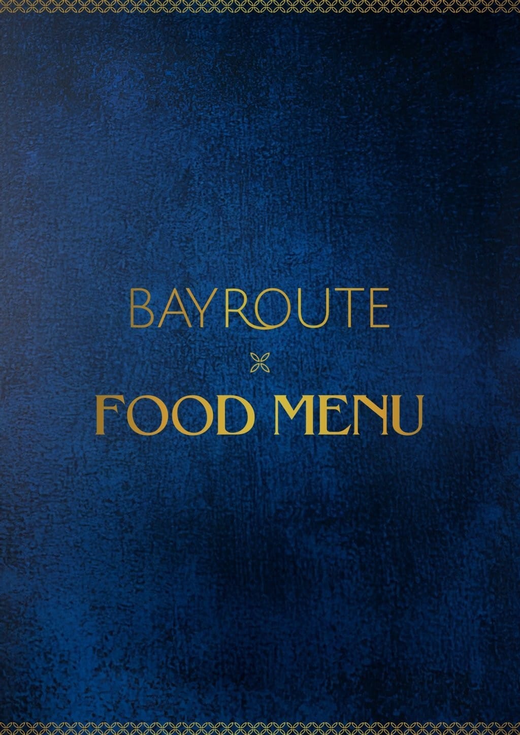Dining Experience for Two at Bayroute, Central Mumbai — Food menu