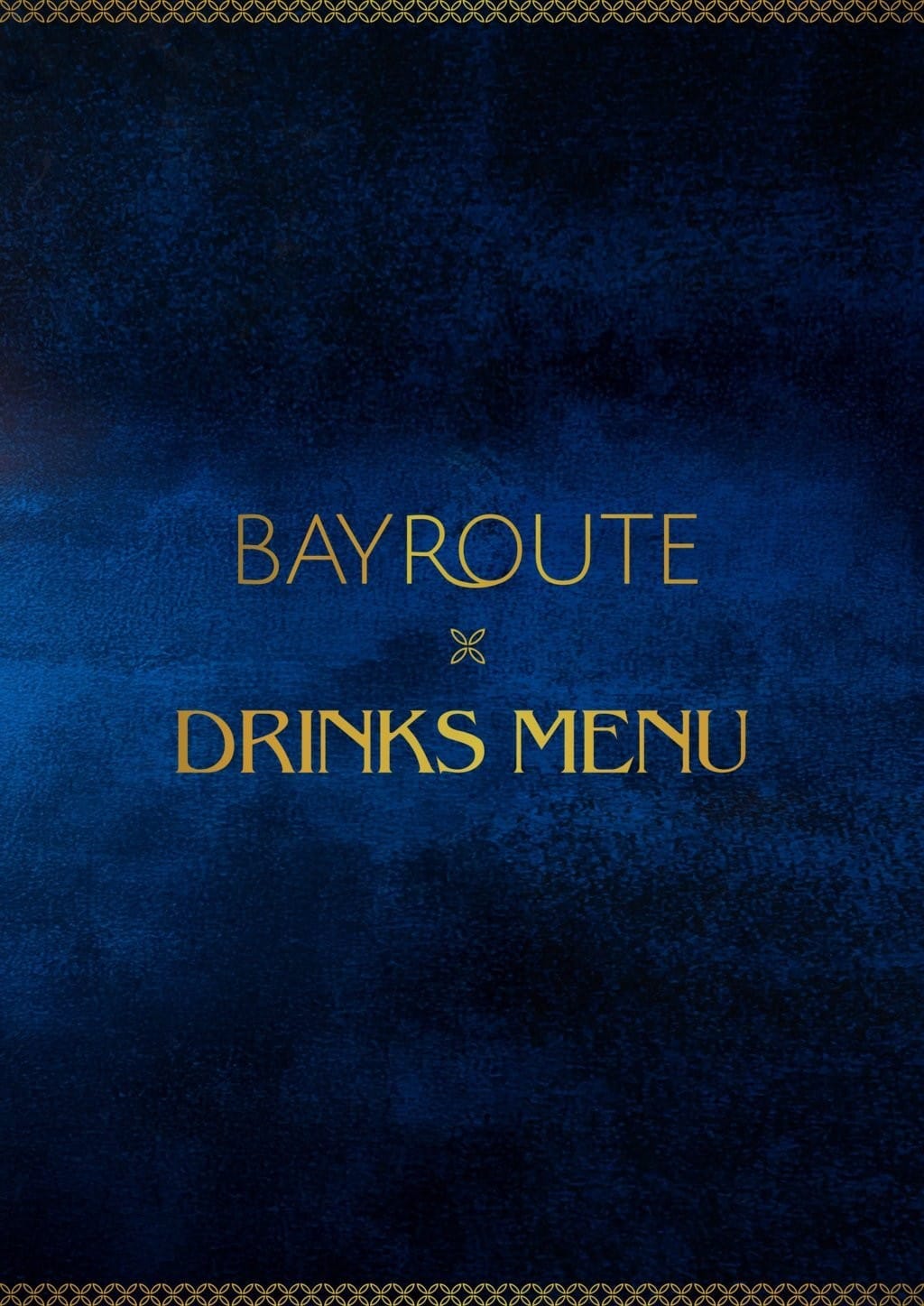 Dining Experience for Two at Bayroute, Central Mumbai — Beverages menu