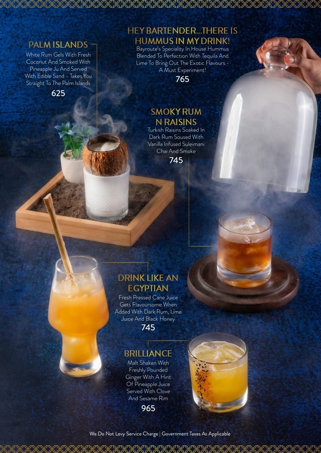 Dining Experience for Two at Bayroute, Central Mumbai — Beverages menu