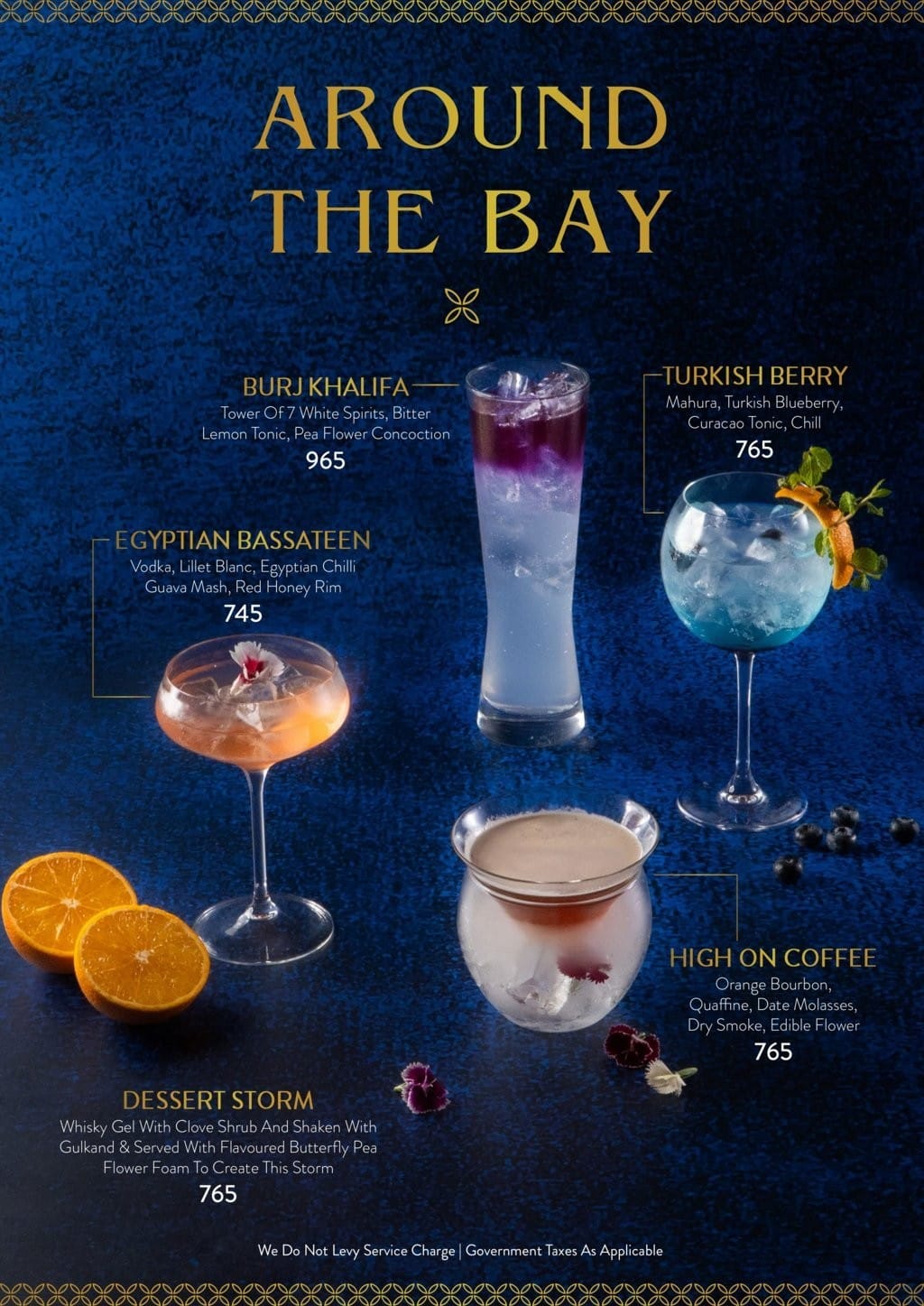 Dining Experience for Two at Bayroute, Central Mumbai — Beverages menu