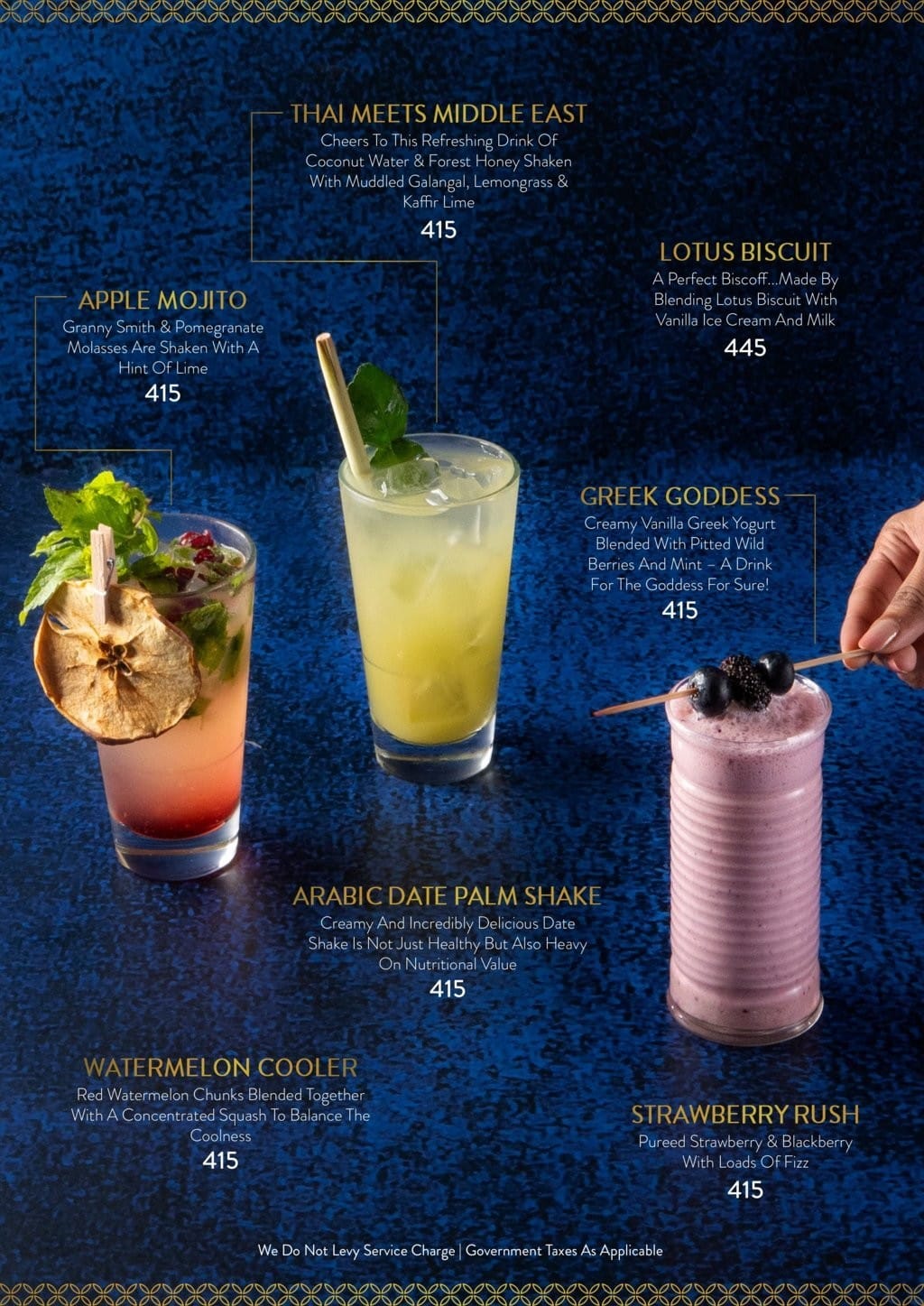 Dining Experience for Two at Bayroute, Central Mumbai — Beverages menu