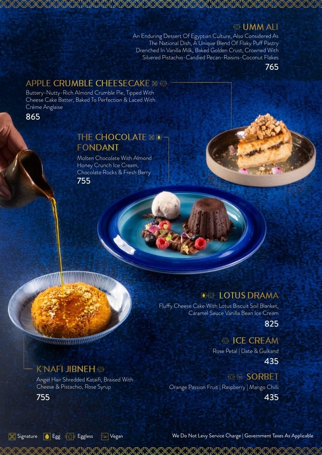 Dining Experience for Two at Bayroute, Central Mumbai — Food menu