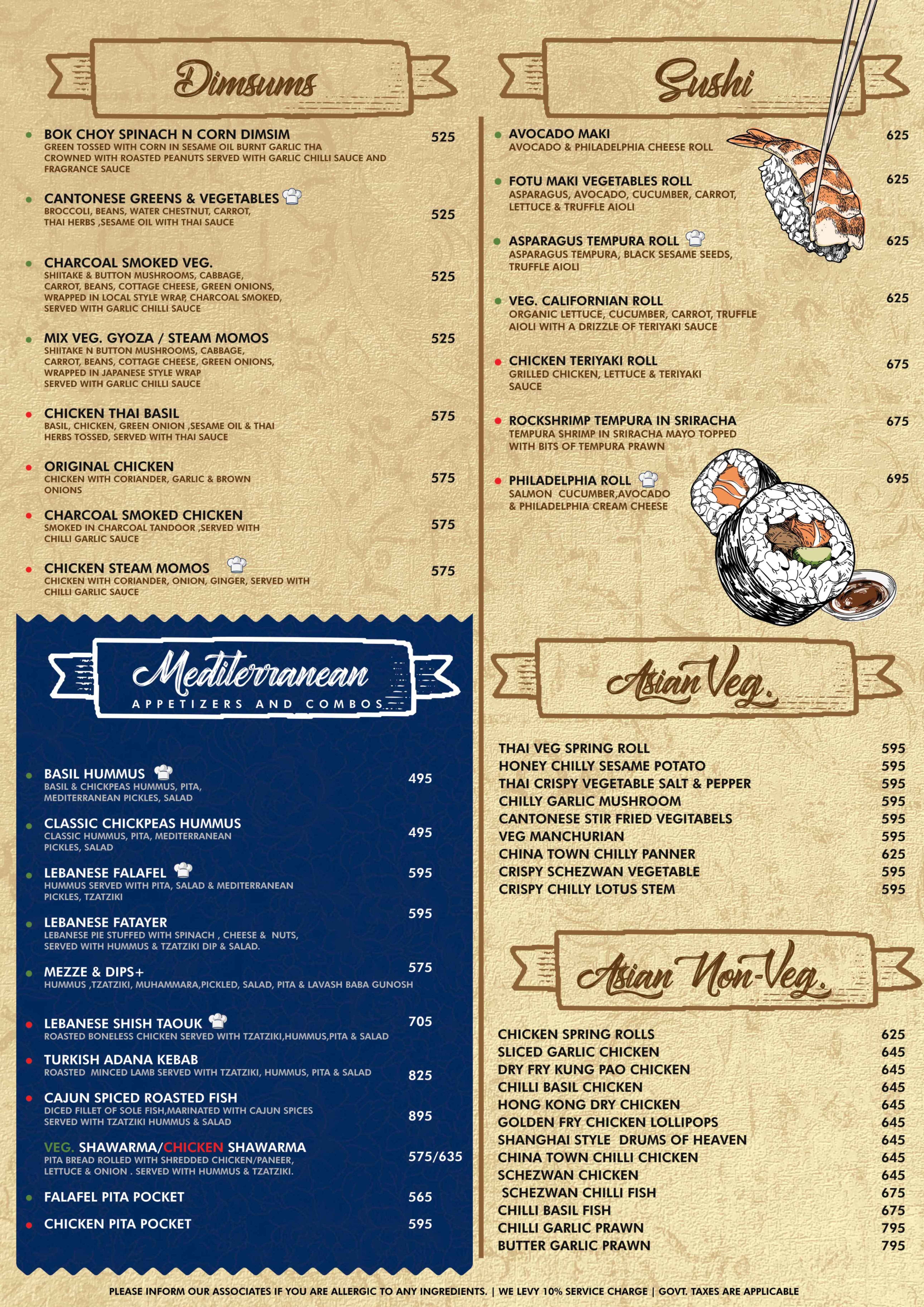 Dining Experience for Two at Brewocrat - Brewery Skybar & Kitchen, Gurgaon — Food menu