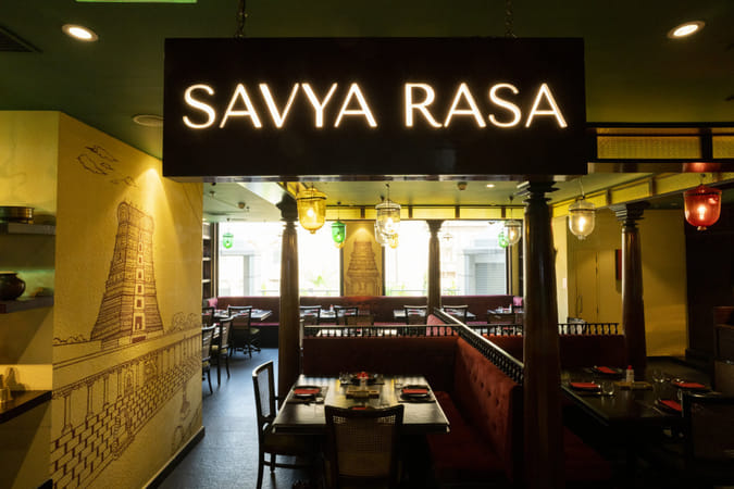 Menu of Savya Rasa, Commons at DLF Avenue, Saket