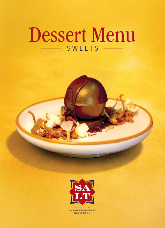 Dining Experience for Two at The Best Indian Restaurant, Central Bengaluru — Food menu