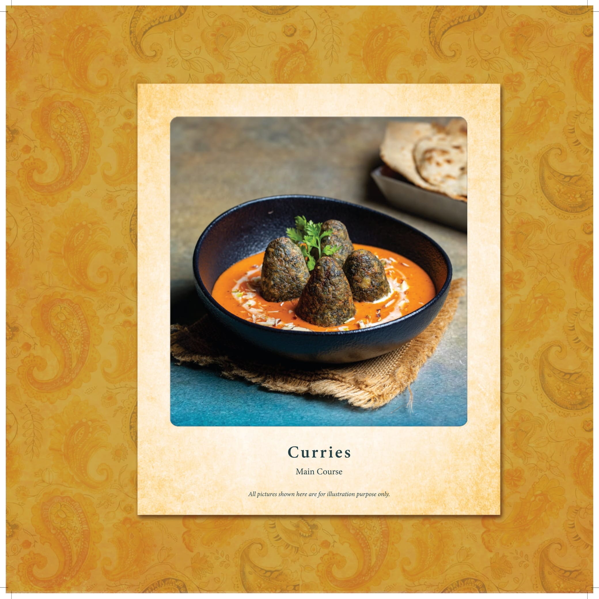 Dining Experience for Two at The Best Indian Restaurant, Central Bengaluru — Food menu
