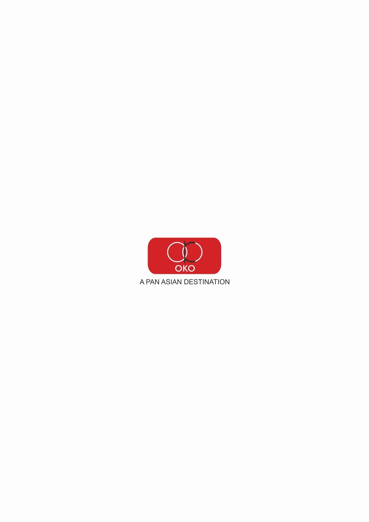 Dining Experience for Two at OKO, Mumbai — Food menu
