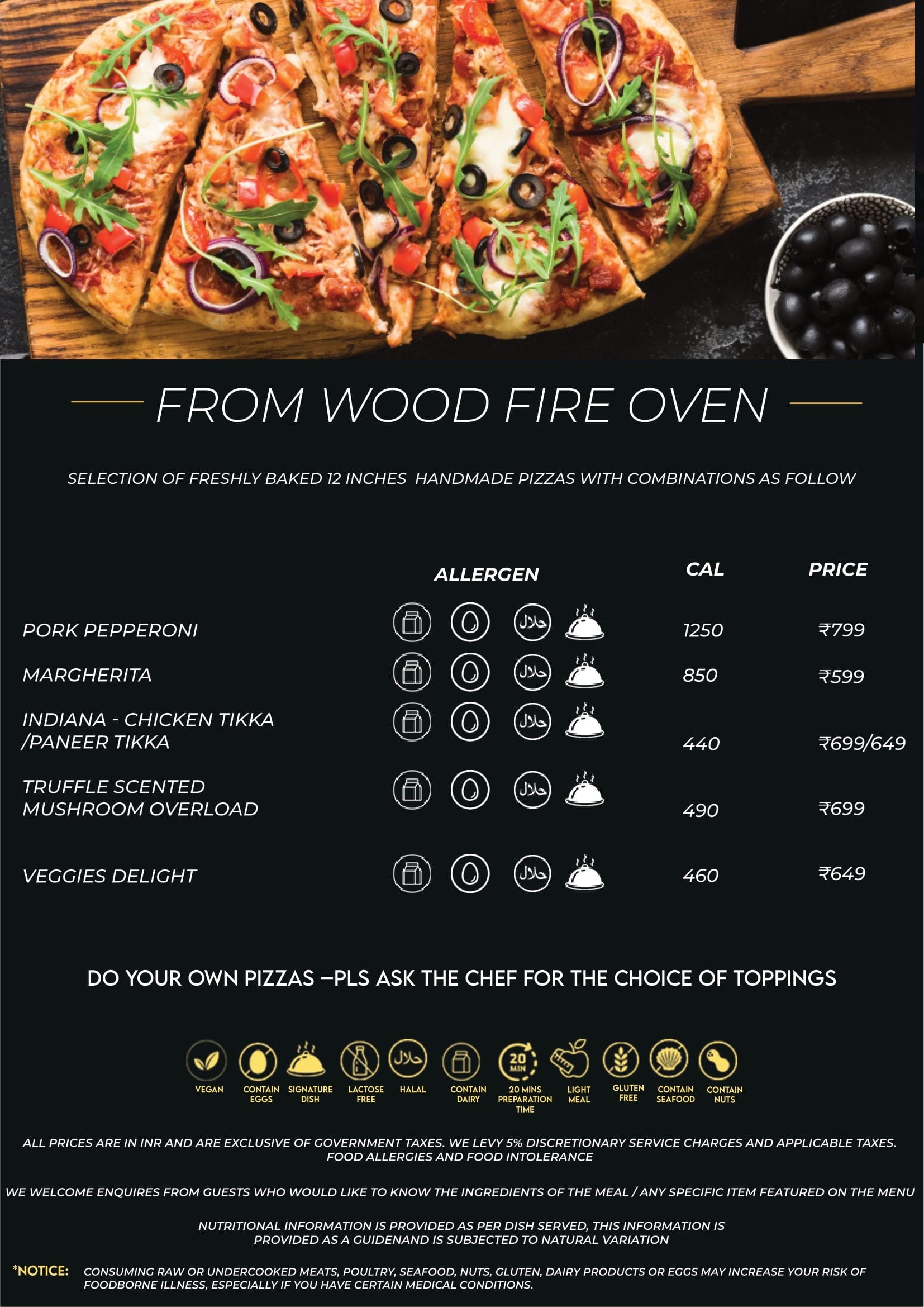 Dining Experience for Two at KOKKINOS, Gurgaon — Food menu