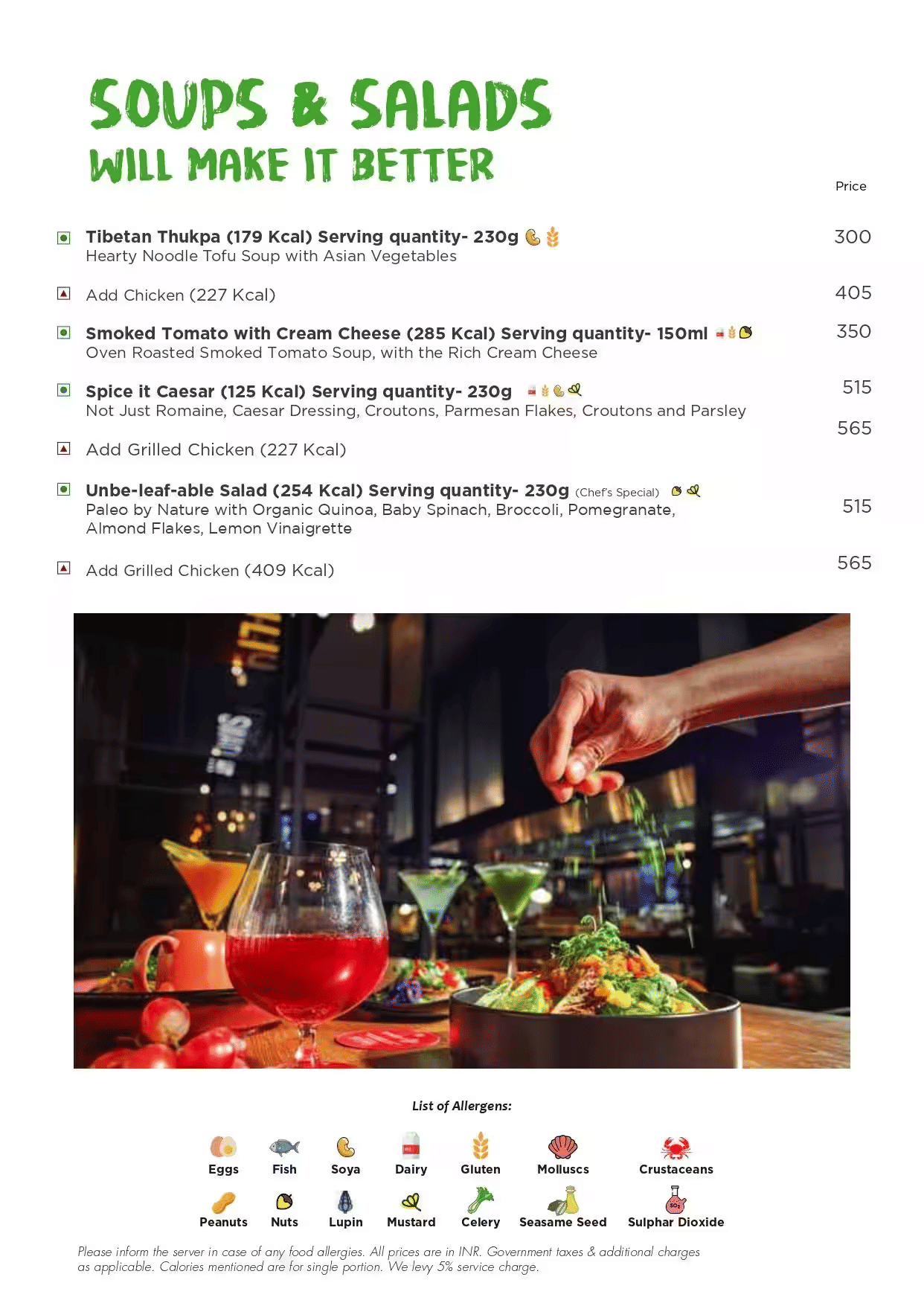 Dining Experience for Two at Spice It Ibis Thane West Thane, Mumbai — Food menu