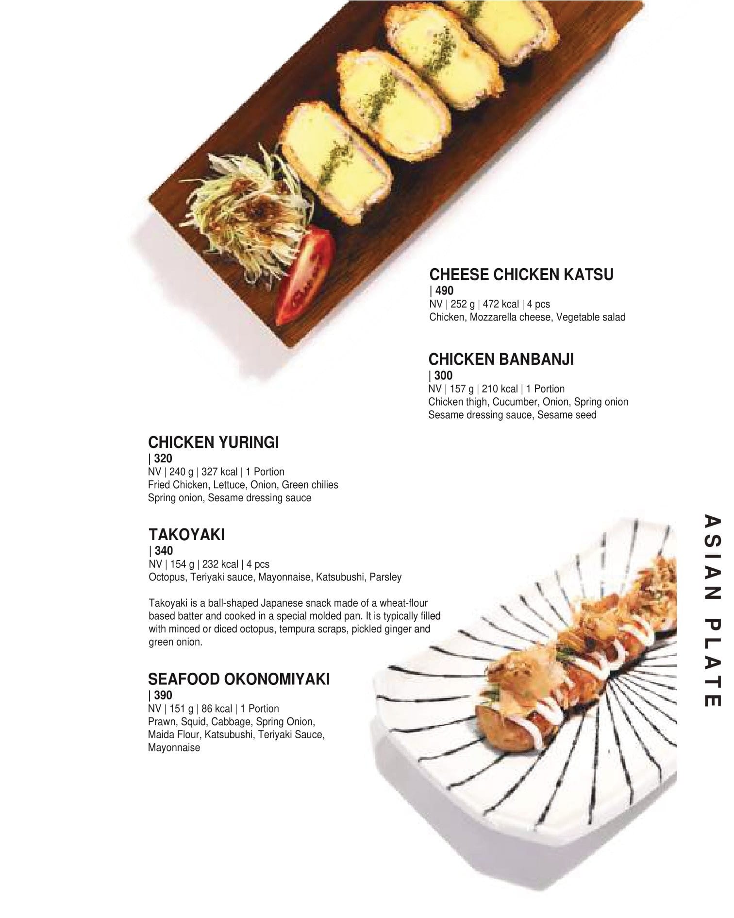 Dining Experience for Two at Daily Sushi, South Bengaluru — Food menu