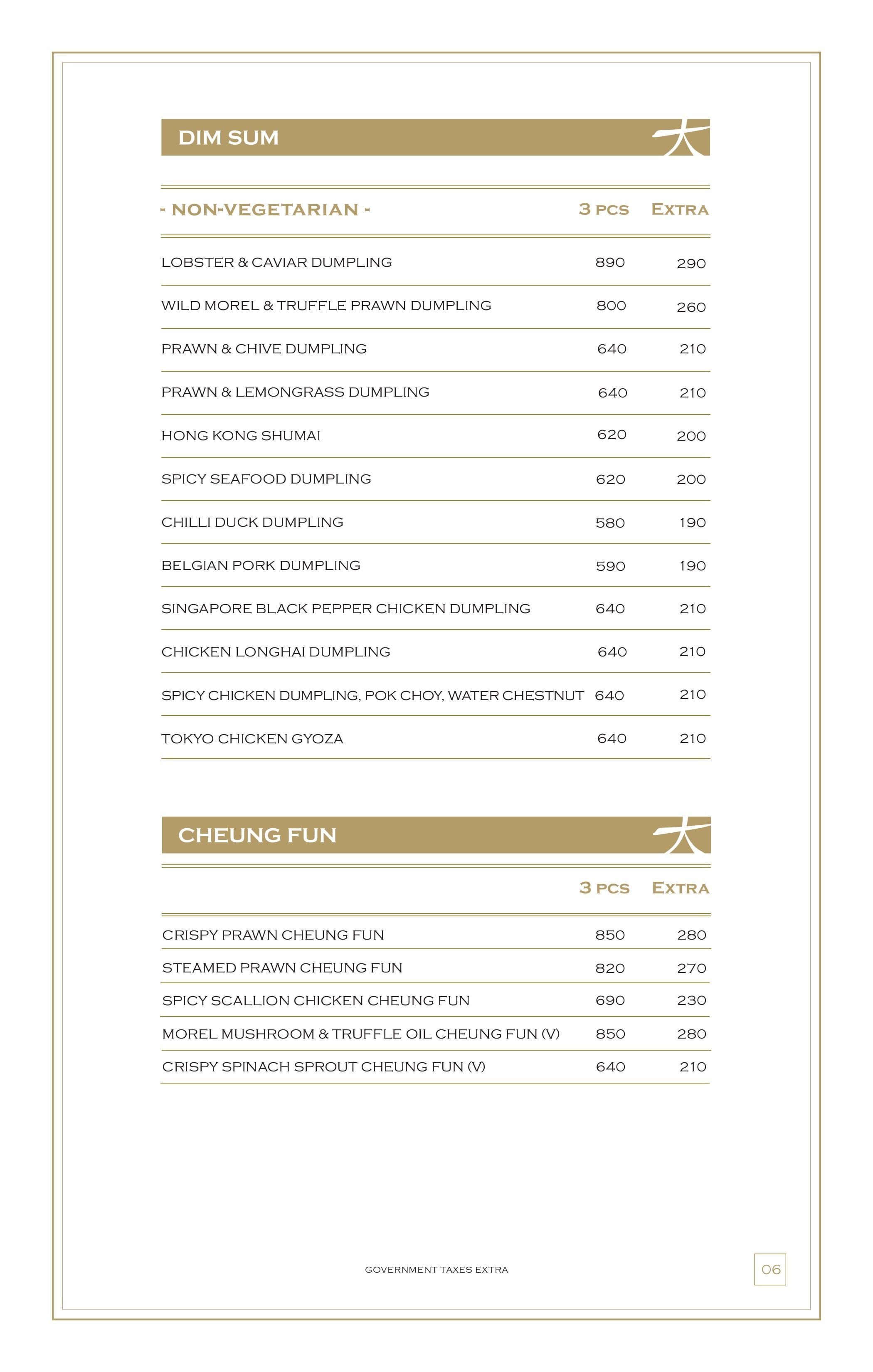 Dining Experience for Two at KOKO, East Bengaluru — Food menu