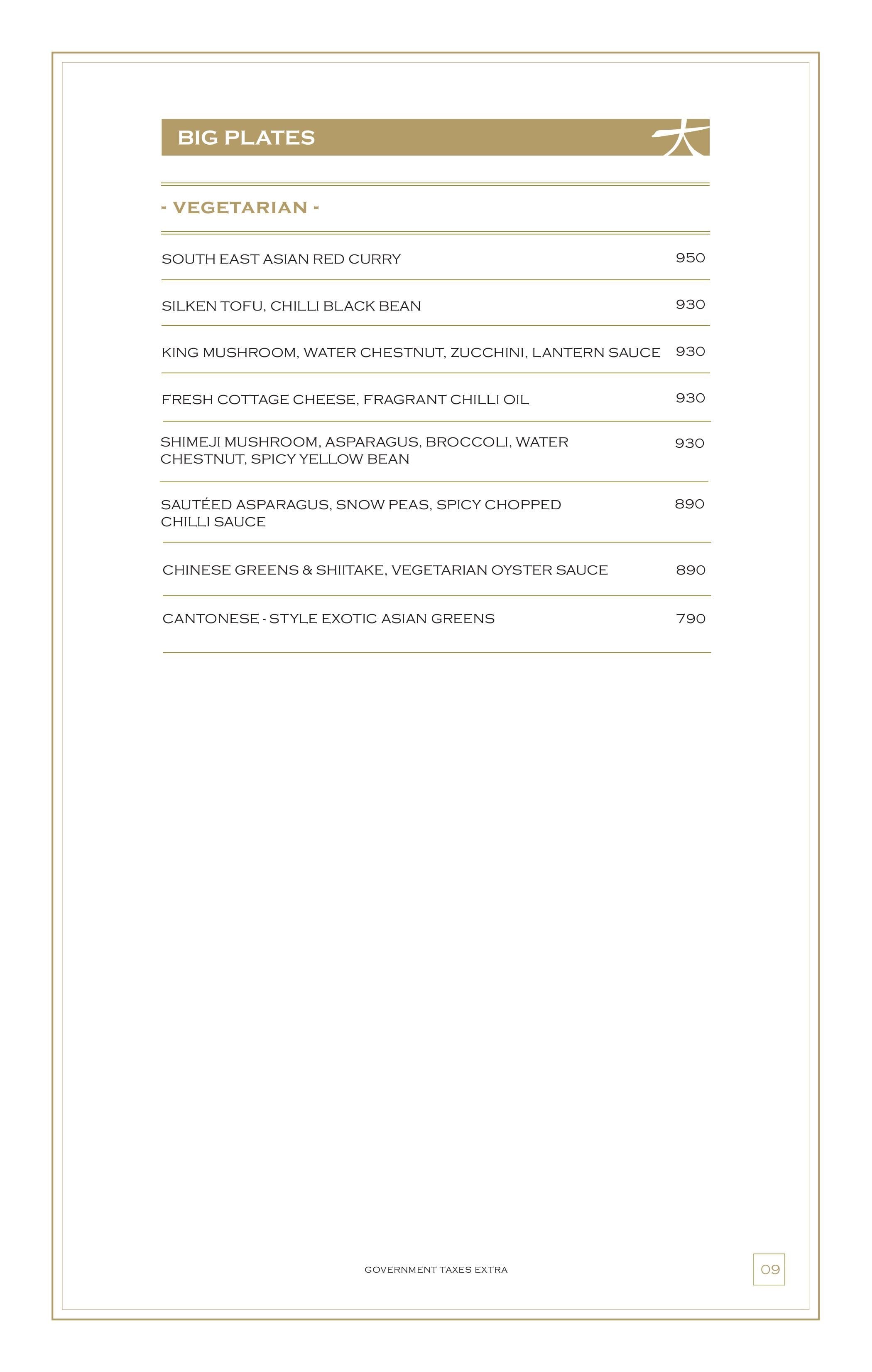 Dining Experience for Two at KOKO, East Bengaluru — Food menu