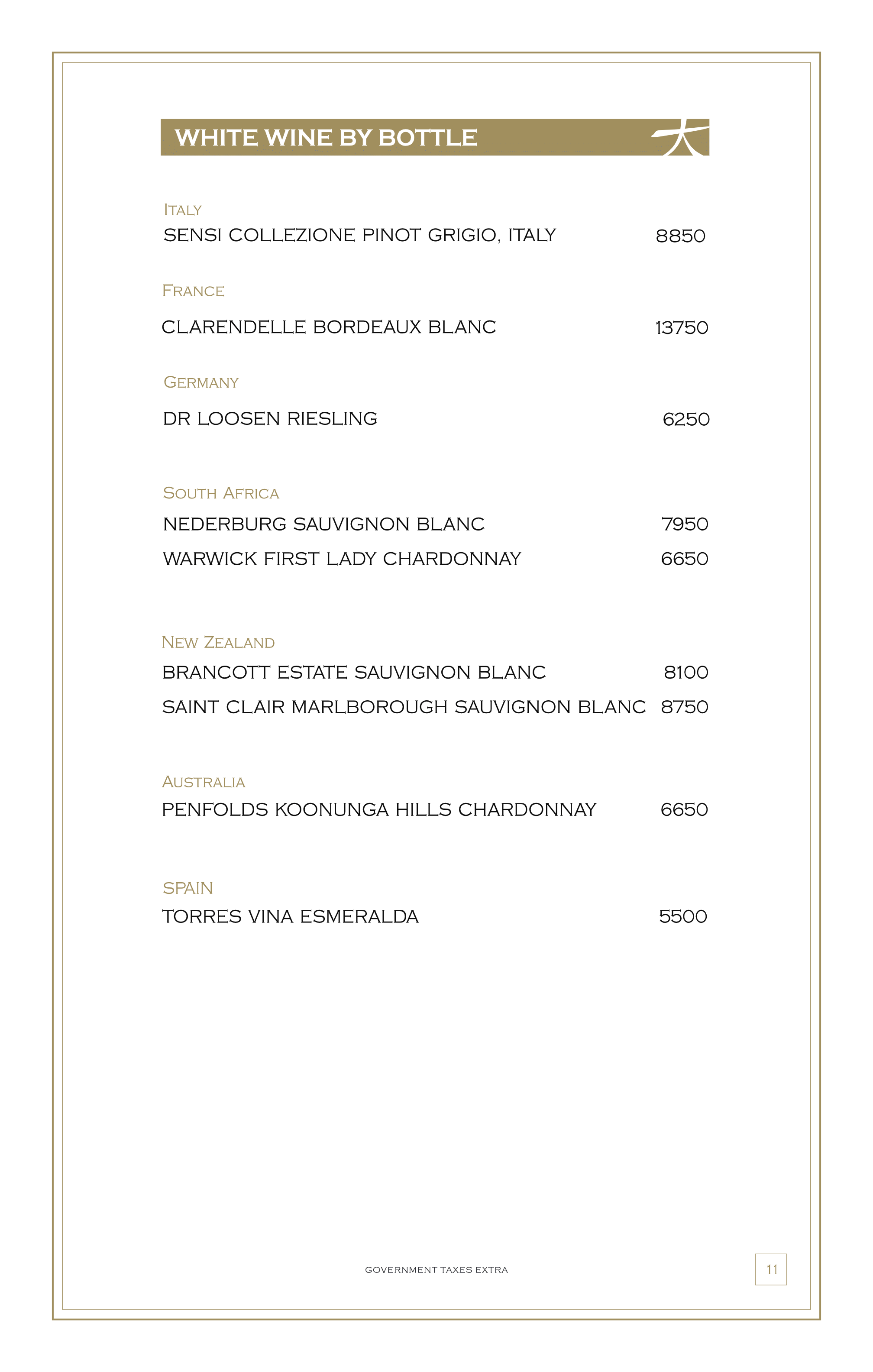 Dining Experience for Two at KOKO, East Bengaluru — Beverages menu