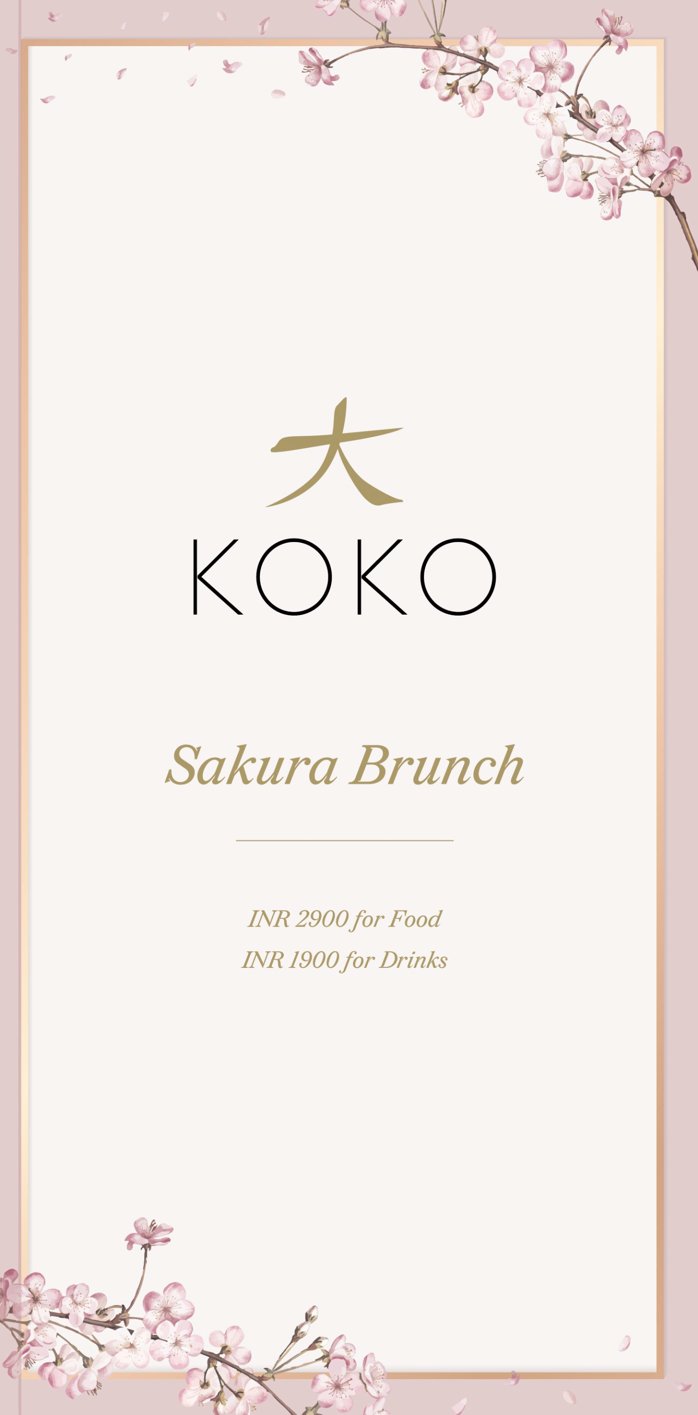 Dining Experience for Two at KOKO, East Bengaluru — Special menu