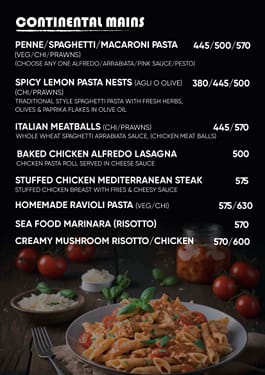 Fingerprint Menu Menu of Fingerprint Kitchen & Bar, Malad West, Western Suburbs