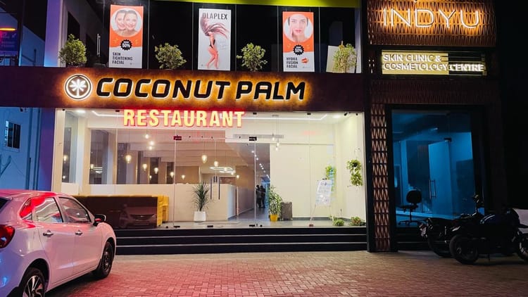 Menu of Coconut Palm, Kakkanad, Kochi