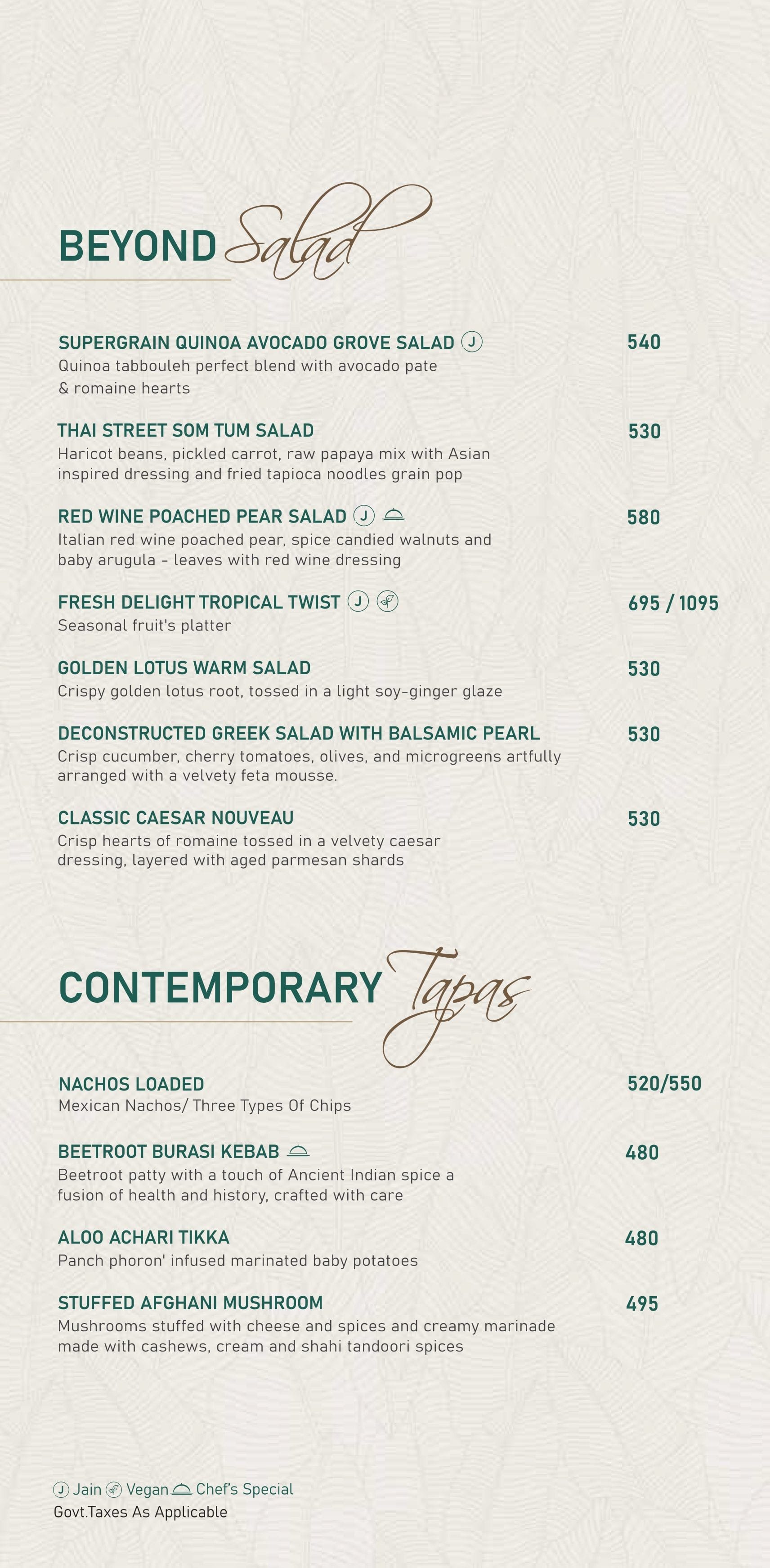 Dining Experience for Two at Novaara, Western Suburbs — Special menu