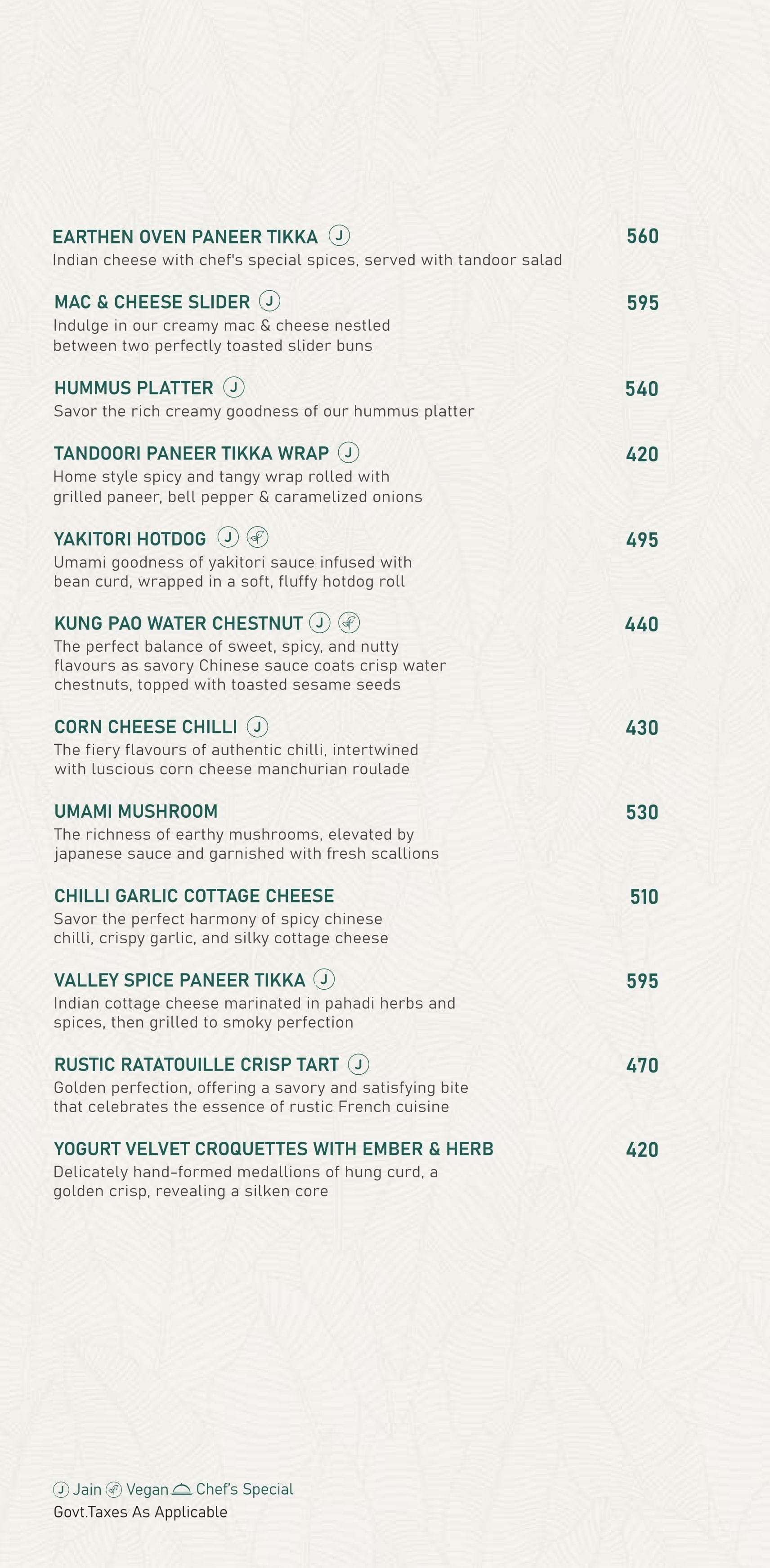 Dining Experience for Two at Novaara, Western Suburbs — Special menu