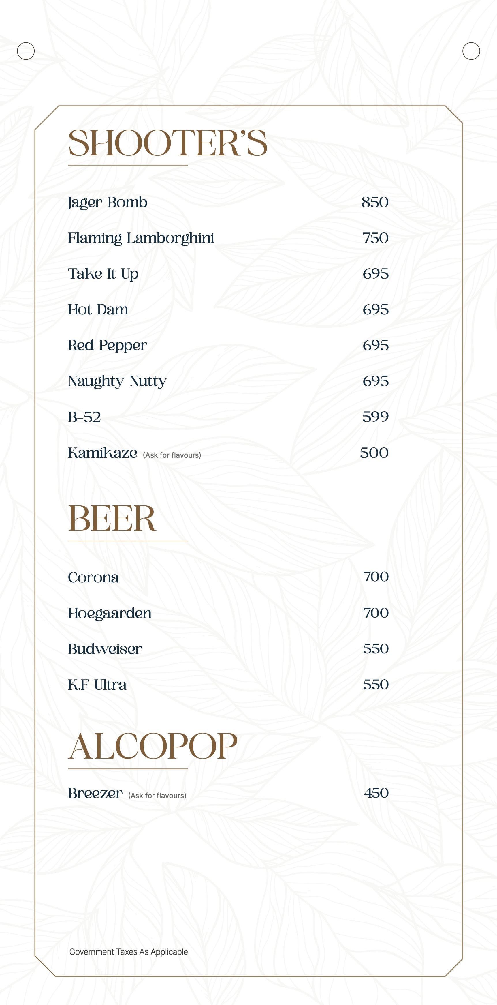 Dining Experience for Two at Novaara, Western Suburbs — Special menu