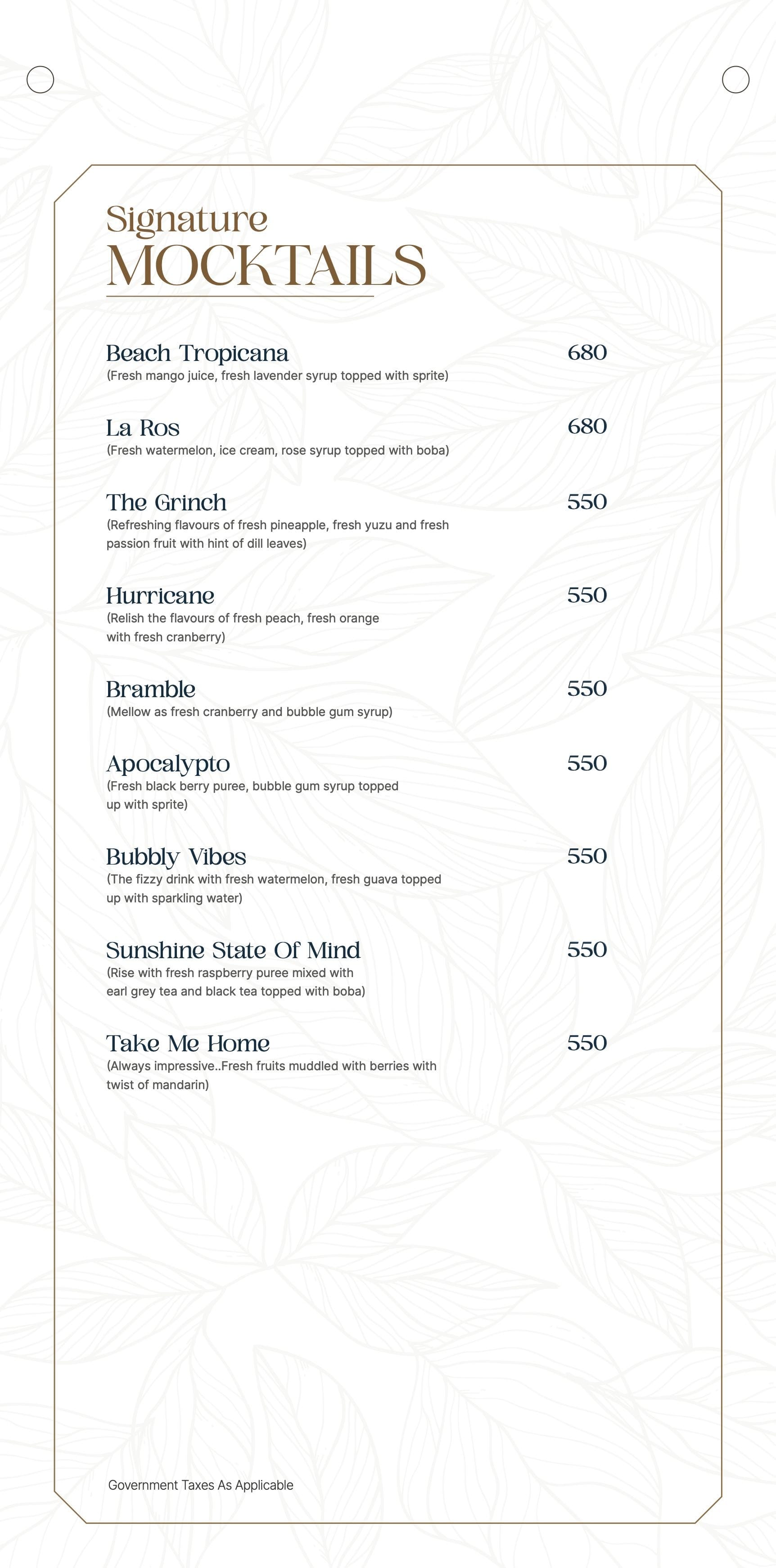 Dining Experience for Two at Novaara, Western Suburbs — Special menu
