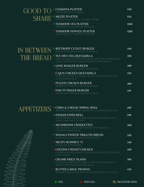 Macaw Menu Menu of Macaw by Stories, Sholinganallur, Chennai