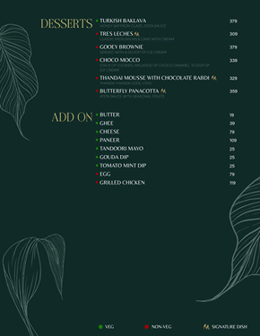 Macaw Menu Menu of Macaw by Stories, Sholinganallur, Chennai
