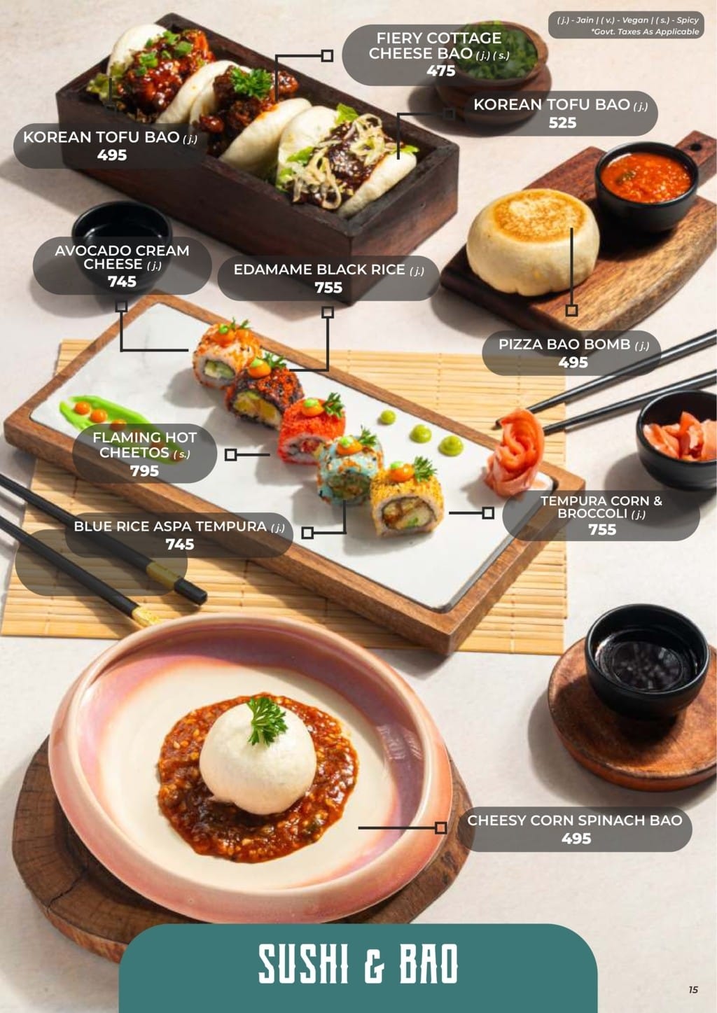 Dining Experience for Two at The Bombay Cartel, South Mumbai — Food menu