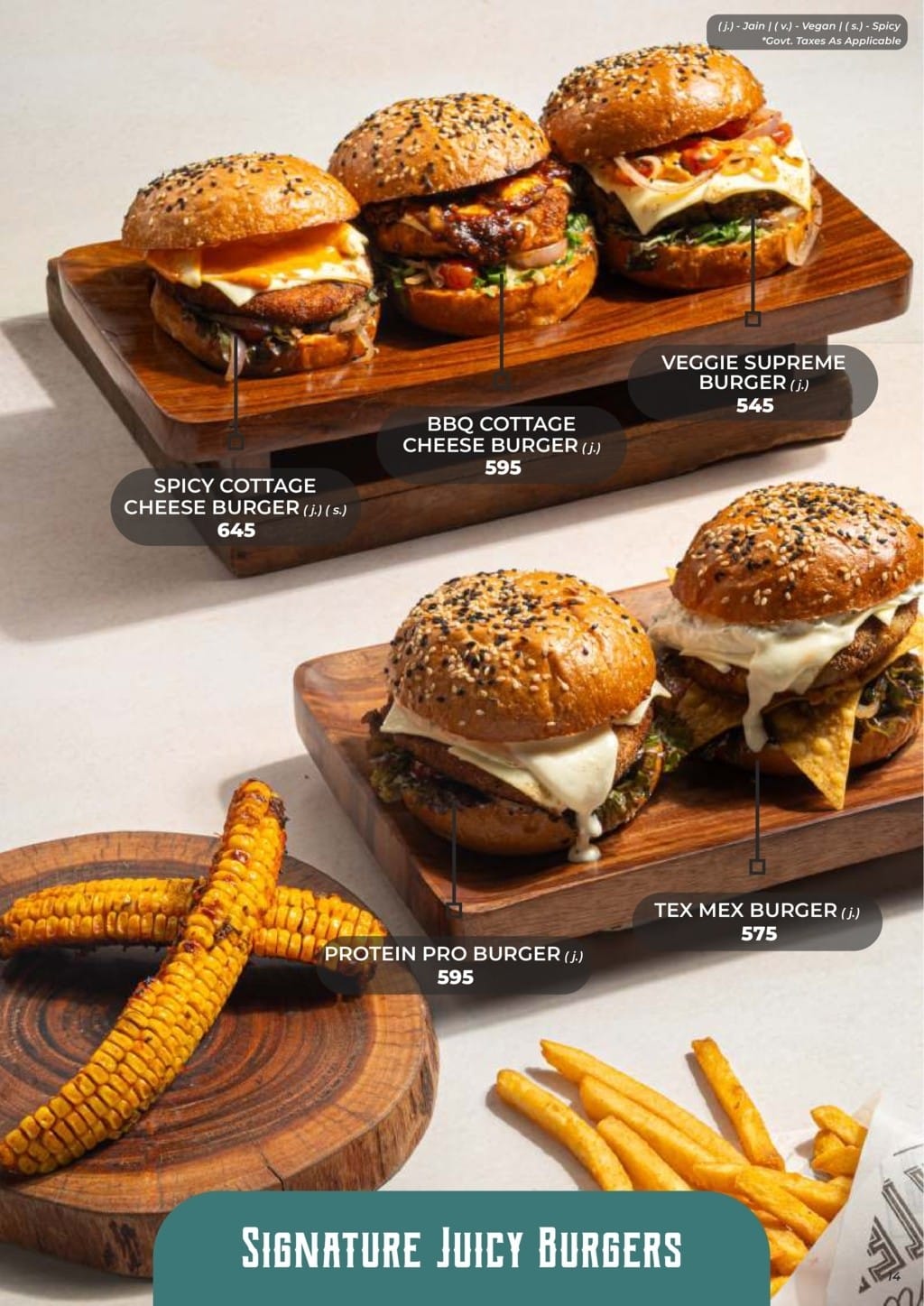 Dining Experience for Two at The Bombay Cartel, South Mumbai — Food menu