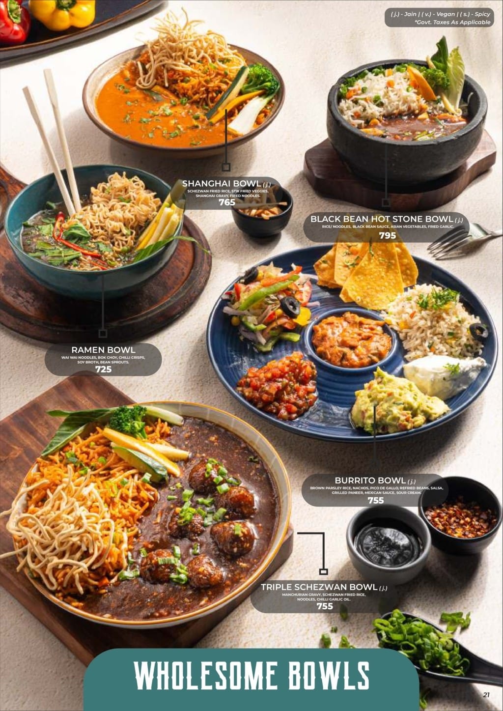 Dining Experience for Two at The Bombay Cartel, South Mumbai — Food menu