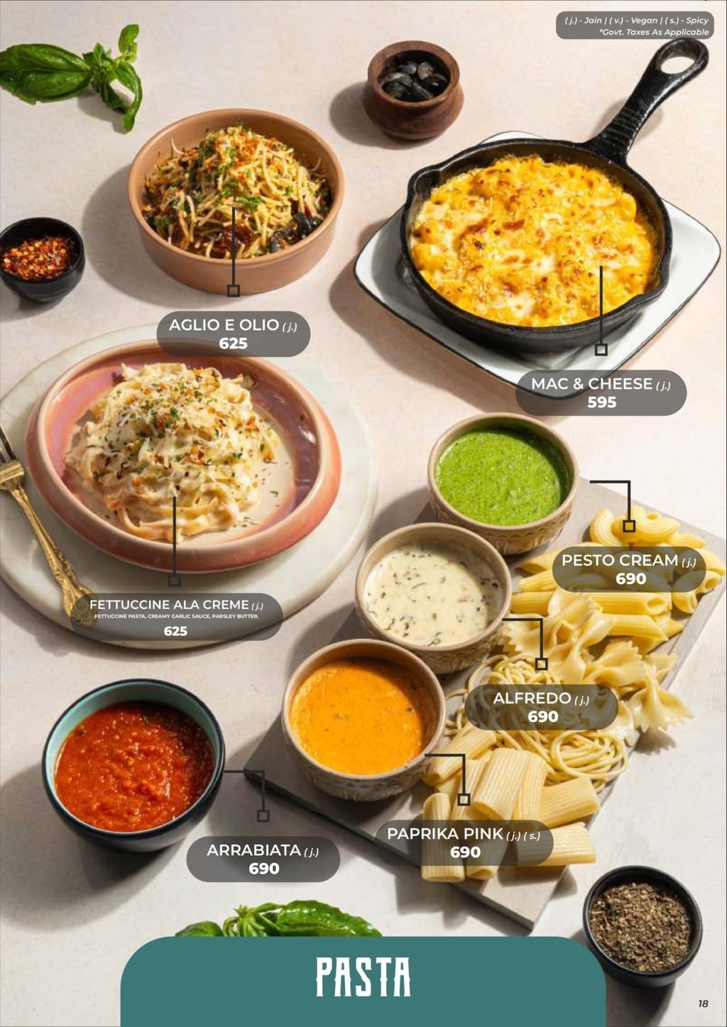 Dining Experience for Two at The Bombay Cartel, South Mumbai — Food menu
