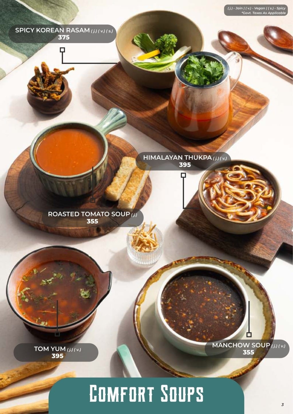 Dining Experience for Two at The Bombay Cartel, South Mumbai — Food menu
