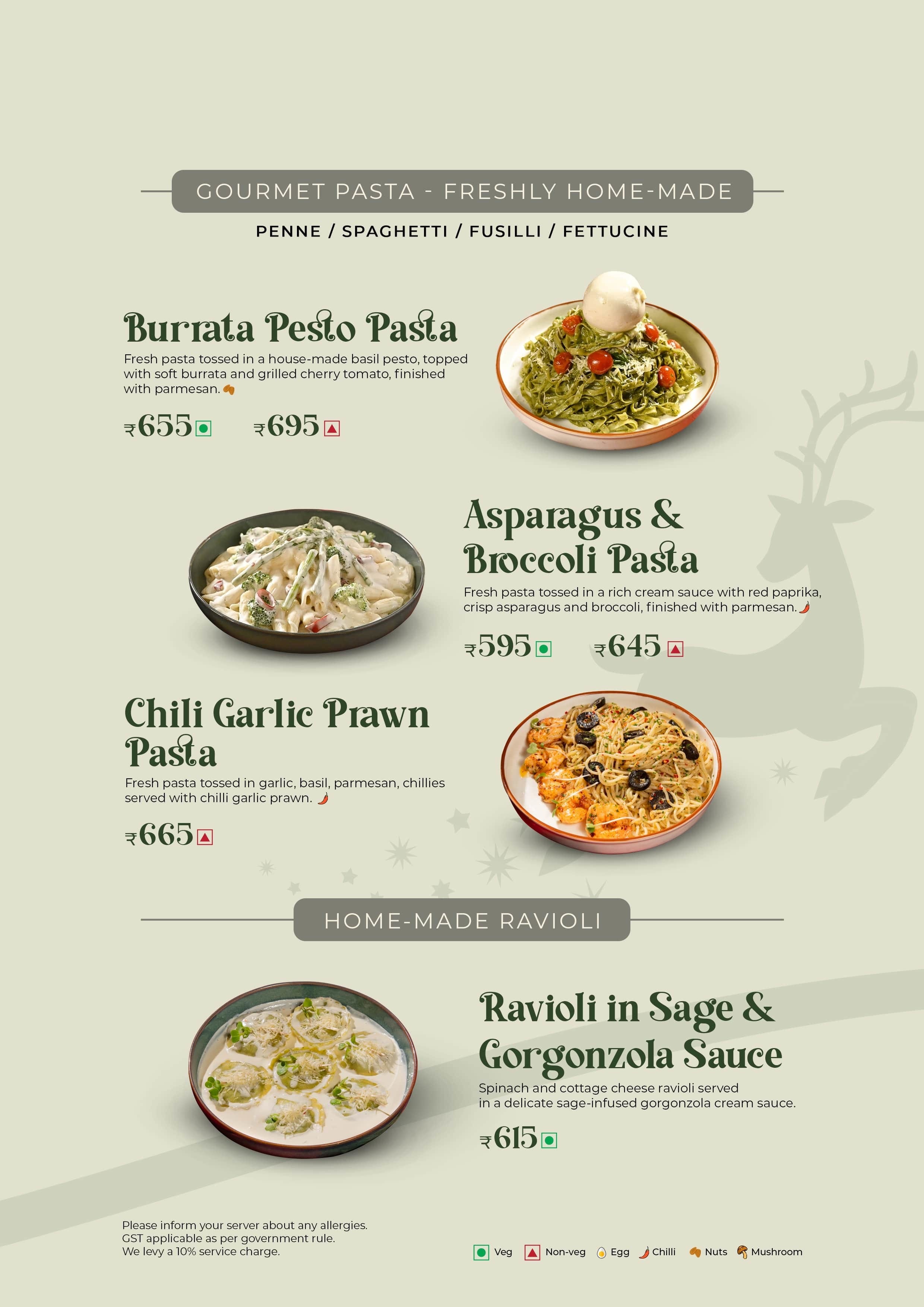 Dining Experience for Two at Pasta Street, West Delhi — Special menu