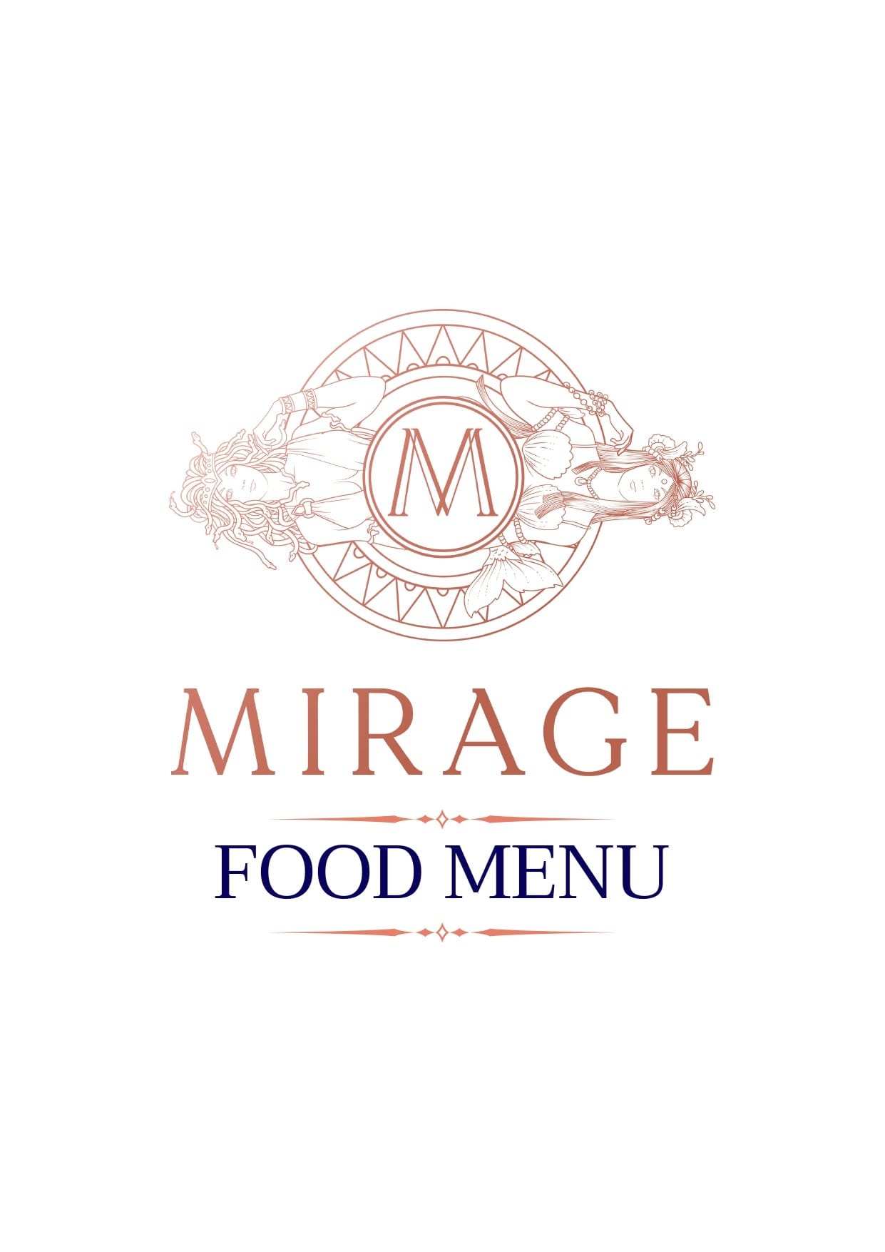 Dining Experience for Two at Mirage, Juhu garden — Food menu