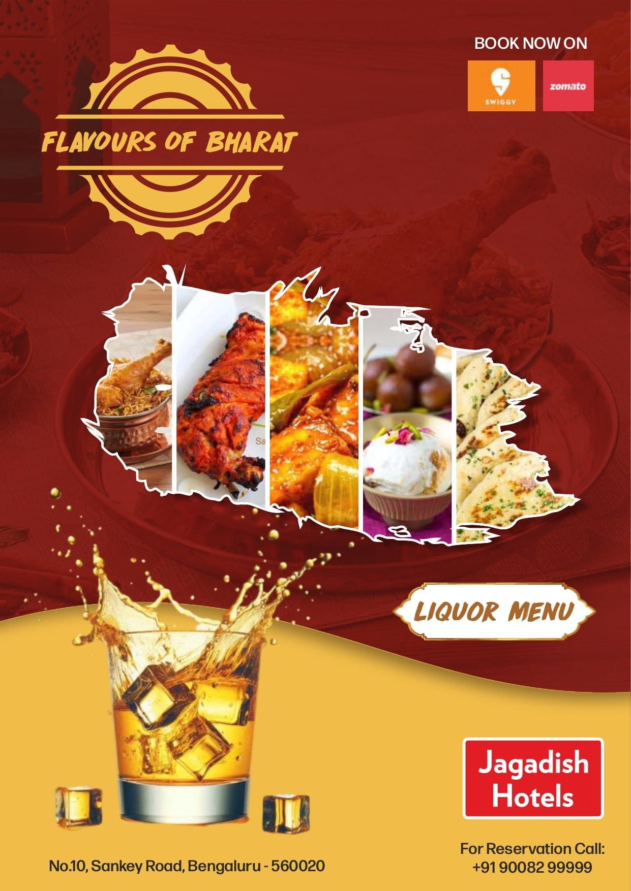 Dining Experience for Two at Flavours of Bharat, North Bengaluru — Beverages menu