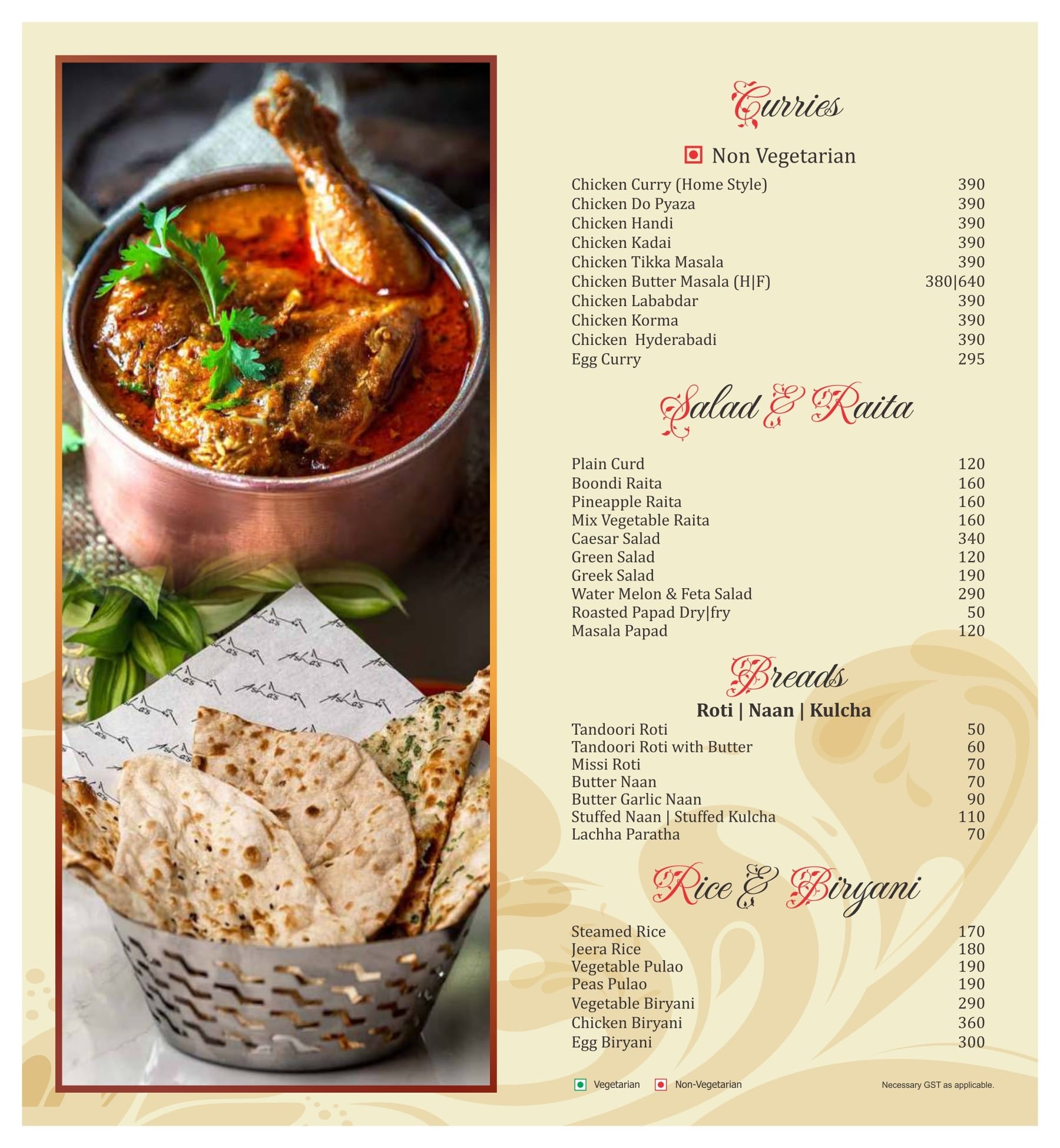 Menu of Hotel President (Atithi Restaurant), Lodipur, Patna