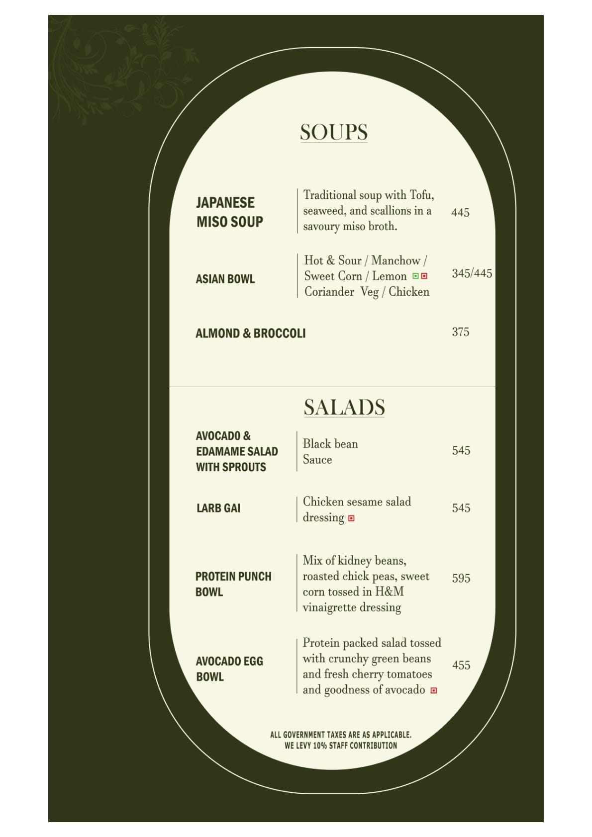 Dining Experience for Two at Ivoryy Fusion Bar, Central Delhi — Food menu