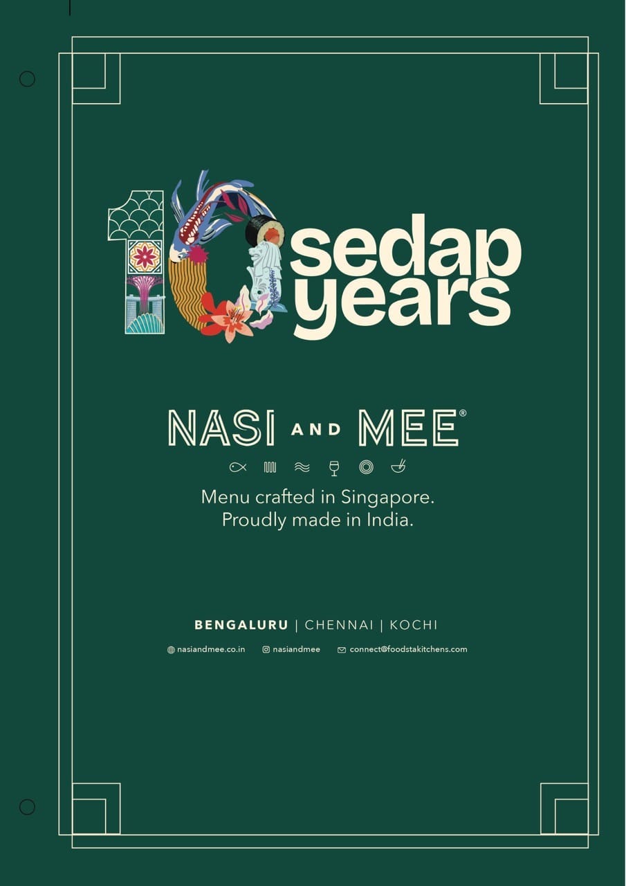 Dining Experience for Two at The Best Asian Restaurant, Central Bengaluru — Food menu