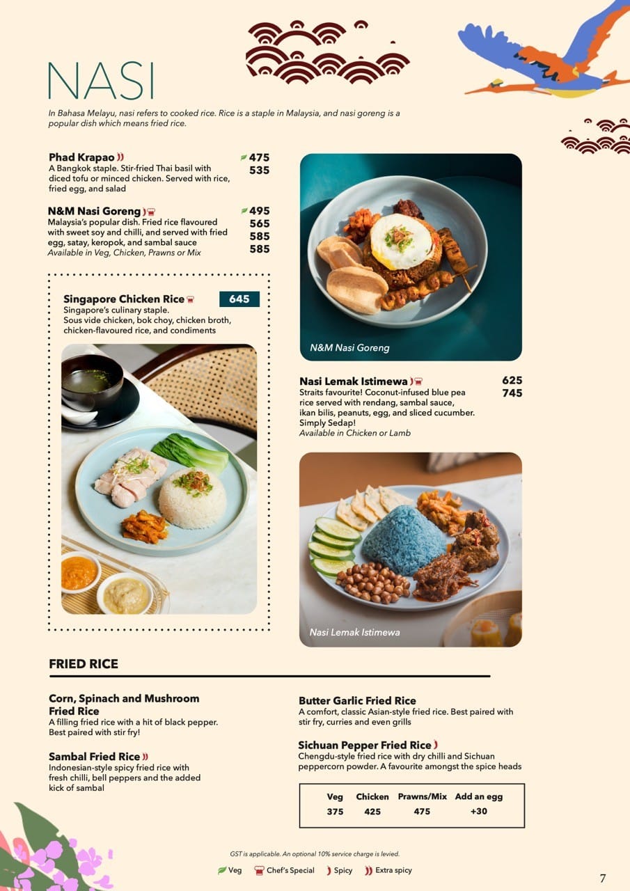 Dining Experience for Two at The Best Asian Restaurant, Central Bengaluru — Food menu