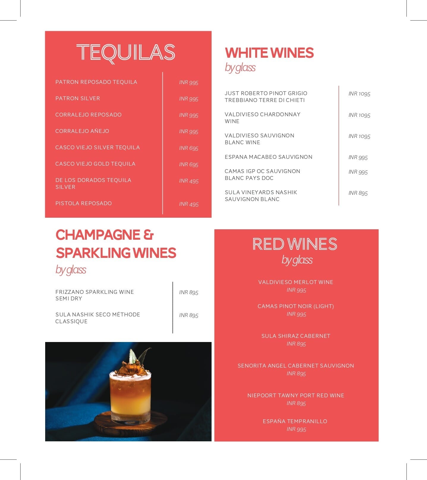 Dining Experience for Two at Food Exchange, Delhi NCR — Beverages menu