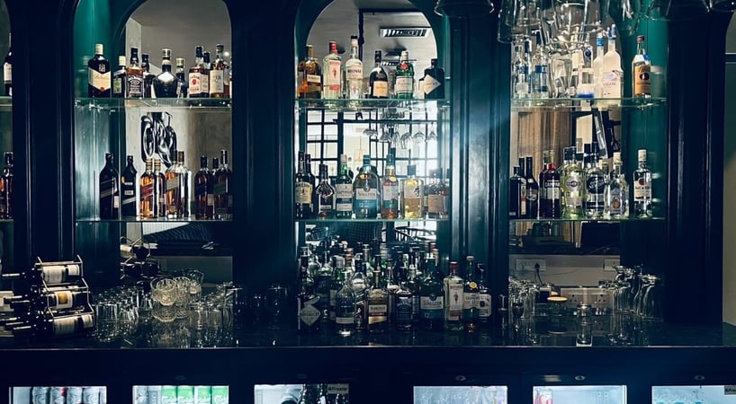 Menu of Bar One, Le Amritam, Dehradun