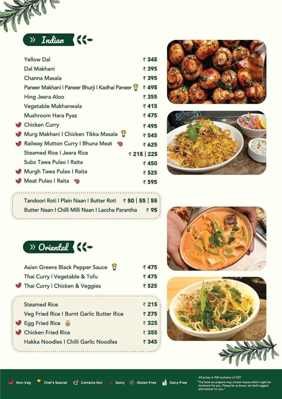 Dining Experience for Two at Global Coffee House & Eatery, Powai — Food menu