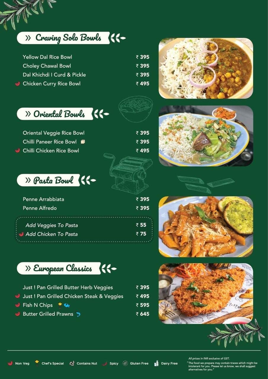 Dining Experience for Two at Global Coffee House & Eatery, Powai — Food menu