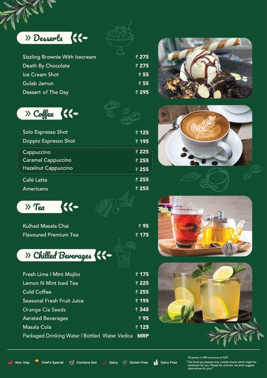 Dining Experience for Two at Global Coffee House & Eatery, Powai — Food menu