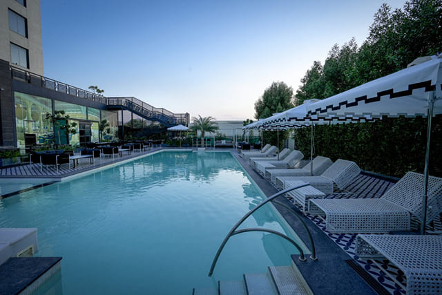 Poolside by Grand xenia