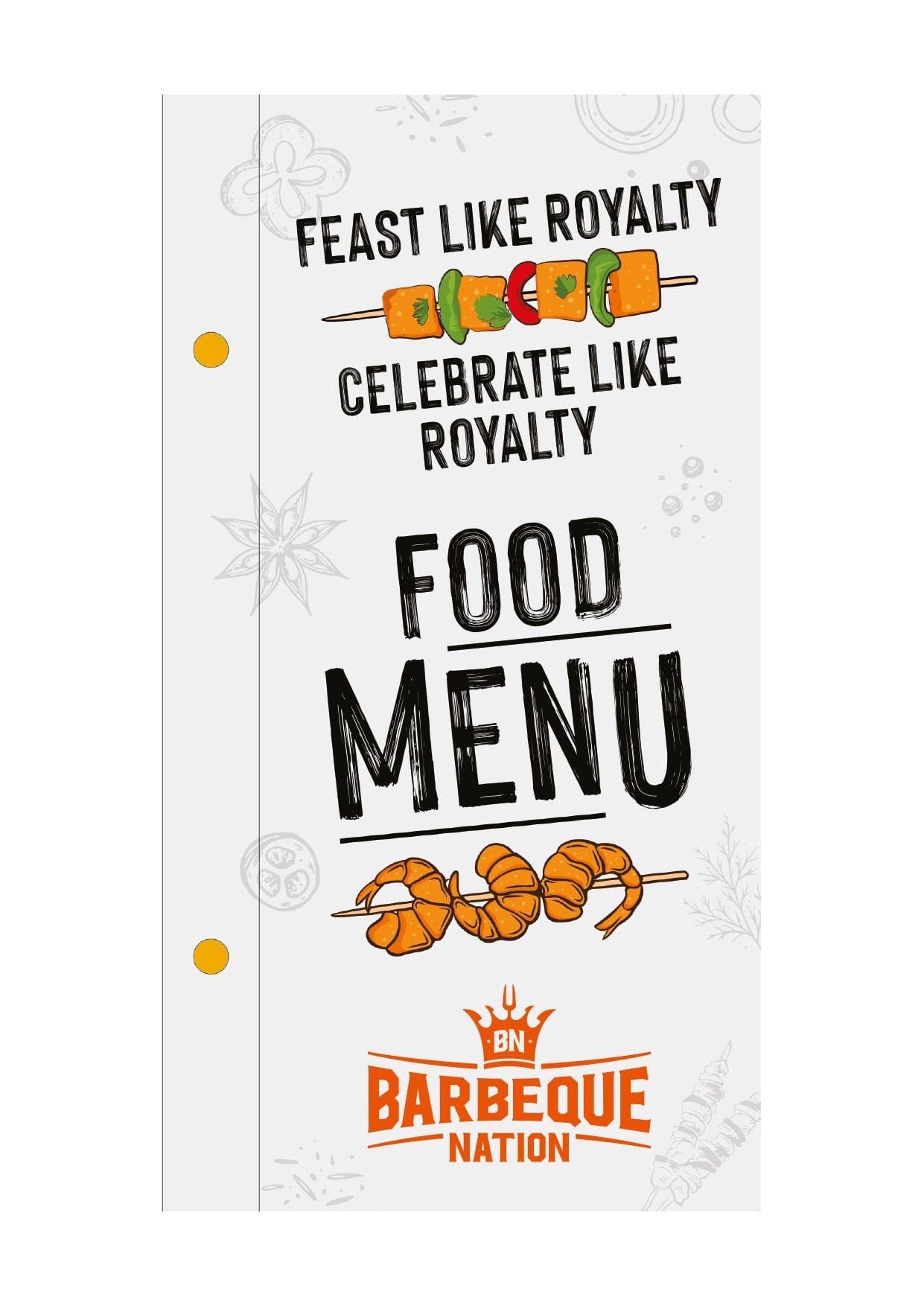 Dining Experience for Two at Barbeque Nation, Ashok Nagar — Food menu
