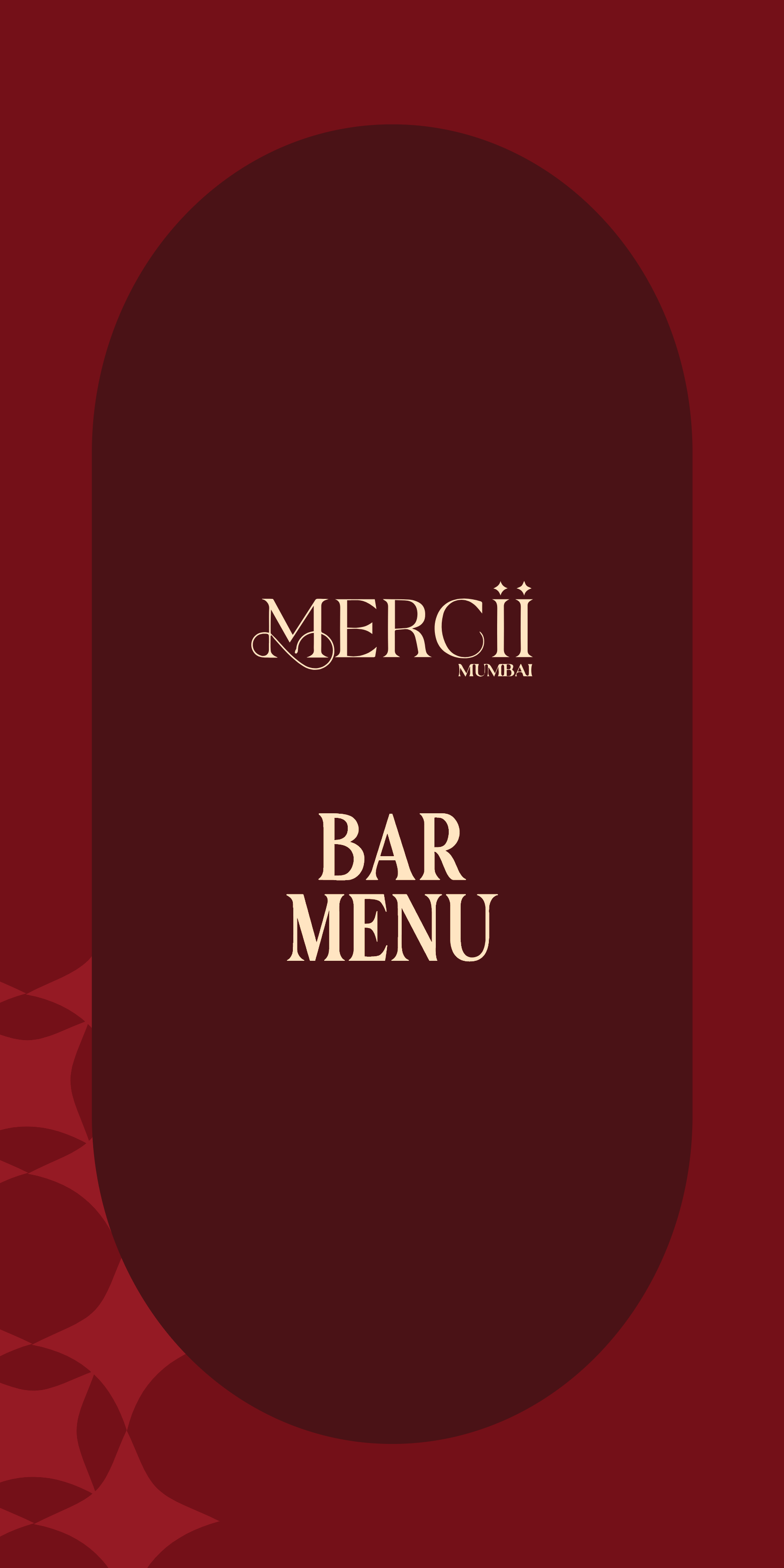 Dining Experience for Two at Mercii, Western Suburbs — Beverages menu
