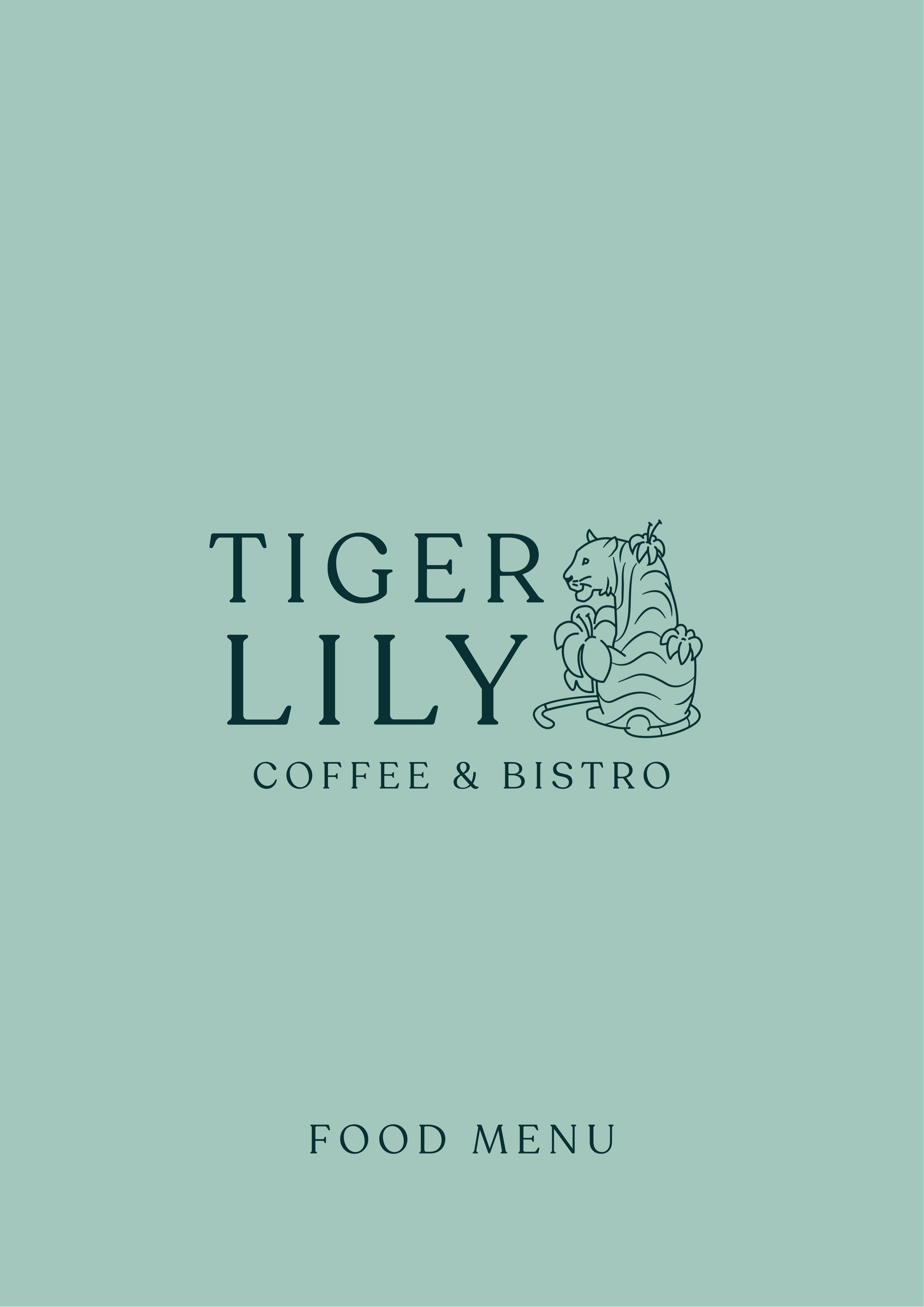 Menu of Tiger Lily Coffee & Bistro, Nanakramguda, Hyderabad