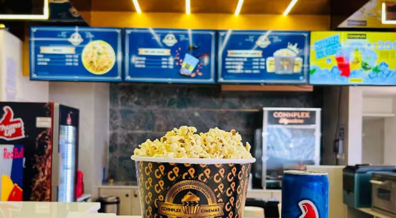 Menu of Connplex Cinemas, Parimal Garden, Ahmedabad