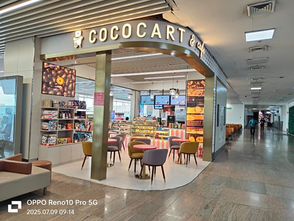 Menu of Cococafe By Cococart (Arrivals), Terminal 2, Domestic Airport ...